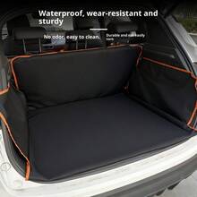 1pc Multifunctional Car Rear Seat/Trunk Mat, Pet Protector - one-size - View 6