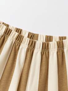 mini bala 植物纤维系列儿童睡衣套装 男女童婴儿睡衣 柔软透气 2025秋季款 - 卡其 - 查看 8