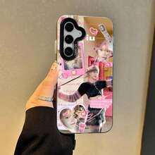 Funda de Teléfono Hermosa de la Cantante Coreana , Funda Colorida IMD Plateada para Phone17 Promax 16 Promax/16 Plus/16 Pro/16, 15/14/13/12/11 - Z7 - Ver 7
