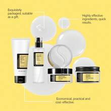 OUHOE Advanced Snail Mucin 96% Skin Care Routine Set, 4-Piece Korean Facial Kit With Whitening Serum, Moisturizer Facial Cream, Cleanser & Eye Mask To Fade Fine Lines, Repair And Firm Skin, Ideal Gift Set For Women - 白色 - 查看 8