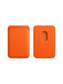 Magnetic Leather Wallet Card Holder With Phone Stand, Magnetic Card Sleeve, Portable Wallet Card Case, Christmas Style Phone Stand + Wallet Card Holder, Compact And Convenient - Multicolor - View 10