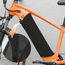 Electric Bicycle Battery Cover, Bicycle Frame Battery Protective Case, Chloroprene Rubber Protective Cover, Bicycle Insulation Cover Waterproof Dustproof Bag, Dustproof, Waterproof, Cold-Resistant, Extend Battery Life