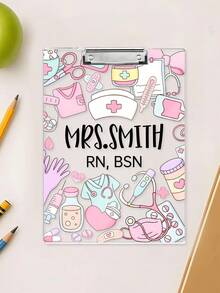 Personalized Nurse Clipboard-32 Styles,Nurse Gift, Nurse Appreciation Gift, Gift For Nurse, Personalized Clipboard, Custom Clipboard,Nurse Day,Office Decor ,Festival Blessing - Multicolor - View 39