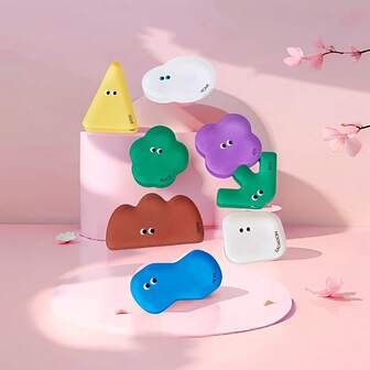 1 Stück Acryl Vanille Berg Kühlschrankmagnet, süße Cartoon Dekoration, hochwertige DIY Magnetaufkleber