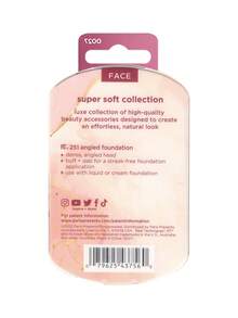 Real Techniques 斜角粉底液或粉底霜 - 粉色 - 查看 9