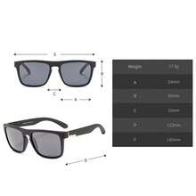 1pc Men's Fashion Street Style Fashion Glasses, High-End, - Black - View 4