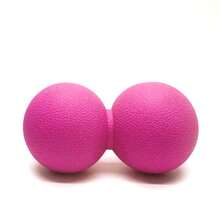 TPE Fascia Ball Lacrosse Muscle Relaxation Exercise Sports Fitness Yoga Peanut Massage Ball Trigger Point Stress Pain Relief - Multicolor - View 19