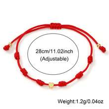 1 chiếc vòng tay hạt đồng phong cách Bohemian tối giản, vòng tay hình trái tim, vòng tay hạt vàng, vòng tay dệt nhiều màu có thể điều chỉnh, vòng tay may mắn, vòng tay đeo nhiều lớp, vòng tay đôi, quà tặng bạn bè, quà sinh nhật, quà tặng chị em gái, quà tặng gia đình, quà tặng ngày Valentine, quà Giáng sinh. - Nhiều màu - Trái tim - Xem 7