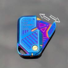 Jucărie inovatoare de decompresie cu glisant pentru degete, 2,7 cm * 4,6 cm, perfectă pentru birouri. Ușor de transportat și poate fi folosită oricând ca instrument de ameliorare a stresului, articol mic și drăguț, dispozitiv de ajutor pentru concentrare. Design compact, stil minimalist.