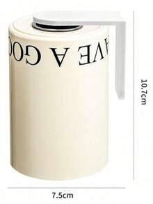 磁吸式壁挂牙刷杯，速干设计 - 透明防水浴室收纳架，适用于洗手台面，节省空间，现代家居装饰，宿舍、房车旅行及节日礼品套装的理想之选 | 皂液器，梳妆台必备品，墙面装饰