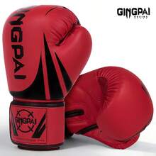 GINGPAI Găng tay đấm bốc chuyên nghiệp cho trẻ em tập Kickboxing, Muay Thái, MMA, Găng tay đấm bốc thoáng khí cho nam và nữ - Nhiều màu - Xem 42