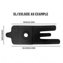 单件装加大码护膝，特大号，适用于体重300磅（约136公斤）的膝盖，可调节压力，配备6个弹簧支撑，透气面料和硅胶设计，安全绑带闭合，经久耐用，四季皆宜，男女通用，护膝设计时尚，佩戴舒适。