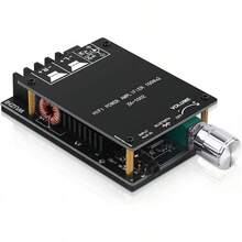 Bluetooth Audio Amplifier Board, ZK-TB21 2.1CH 50W X 2 +100W Subwoofer Power Amp With Treble And Bass Control, Bluetooth5.0 And AUX Inputs, Stereo Digital AMP For DIY Home Speakers - Black4 ZK-1002 - View 13