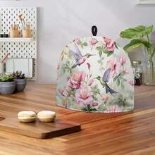 Hummingbird Tea Cosy For Teapot Floral Tea Cosy For Teapot Thick Home Decorative Kettle Kitchen Dust Cover Kitchen Accessory,HummingbirdFloral - HummingbirdFloral - View 6
