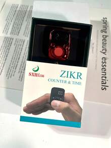 USB Rechargeable Ring With Time Counter, Tally Counter, Clicker, Passenger Flow Counter, Aviation, Fishing Counter - Multicolor - View 12