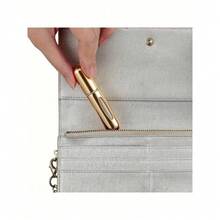 1Pcs,5ml Perfume Bottle With Bottom Filling, Self-Pump Type, , Refillable Spray Bottle, Portable Cosmetic Bottle - 粉色 - 查看 4