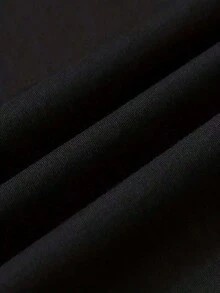 ClassicCamiseta de manga corta para hombre de verano,% poliéster, estilo versátil, ajuste amplio, peso , 1 piezaSummer Tee - Negro - Ver 4