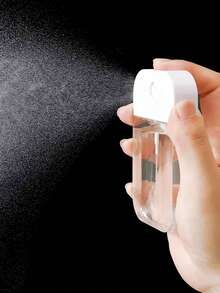 1 Bình xịt nước hoa du lịch cao cấp màu trơn tối giản có thể nạp lại, dạng xịt phun sương nano, có thể tái sử dụng - Trong sáng - Xem 2