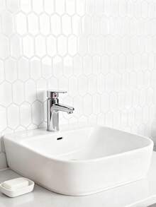 1/10 PIEZAS Azulejos autoadhesivos de mosaico hexagonal moderno - Azulejos de pared para cocina y baño DIY, adhesivos de mosaico impermeables y autoadhesivos - Disponibles en varios colores, Pegatinas, Vinilos decorativos para el hogar, Artículos de decoración de primavera para renovar tu hogar, Pegatinas de decoración de rama para la cocina - Multicolor - Ver 5