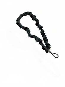 3件套可调节发圈，丝缎材质，加长设计，防滑不伤发，时尚易用，适合浓密卷曲的自然发质，可扎马尾辫，也可作头饰或发绳使用。 - 彩色 - 查看 5