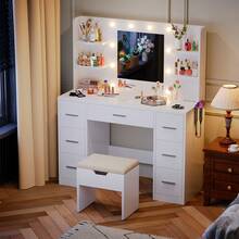 Devoko Vanities & Vanity Benches - EU F Type Plug(220-240V) - View 4