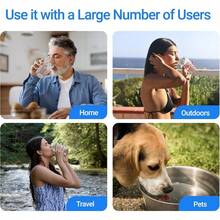 NSF/ANSI 42&372 Certified Water Filter, Replacement For Berkey® BB9-2® Black Purification Elements And Berkey® Gravity Filter System, Pack Of 2 - Đếm 2 - Xem 10