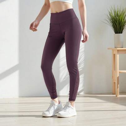 Under Armour Quần bó Rush Legging Q3 mới lạ dành cho nữ, tập Yoga & Thể hình 1365734-554