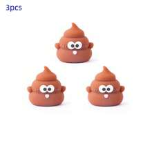 1pc Creative Mini Cute Poop Shaped Pencil Sharpener, Suitable For Elementary Students, Convenient And Practical, Can Be Used As Children's Reward Gift - Multicolor - View 15