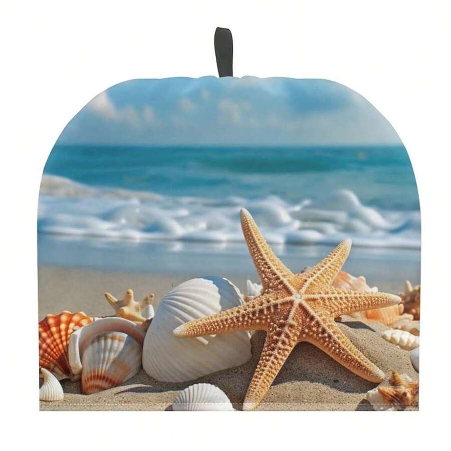 Starfish Tea Cosy For Teapot Cozy Beach Tea Cosy Kettle Dust Cover Teapot Dust Protector Home Kitchen Decorative Tea Cozies,Starfish - 海星 - 查看 1
