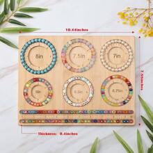 Beading Board For Jewelry Bracelet Making, DIY Jewelry Beads Board Tray, Bracelet Making Design Mat For Freelance Workshop Studio,Jewelry Organiser,Jewelry Box,Diamond Art (Inch Borad) - Multicolor - View 5