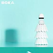 5pcs Slow Speed Badminton Training Shuttlecocks For Home Entertainment