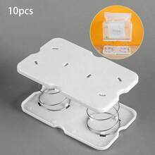 1pc/3pcs Paper Towel Box Spring Holder, Automatic Pop-Up Spring Paper Towel Box Stand, Bathroom Accessories - Multicolor - View 15