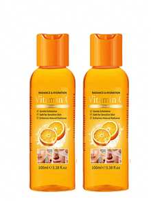 1/2PC10ml 姜黄/曲酸/维生素C去角质乳液，去角质油，去角质乳液，保湿，温和去角质，提亮暗沉肌肤，用于手、脚、脸、男女全身 - 彩色 - 查看 18