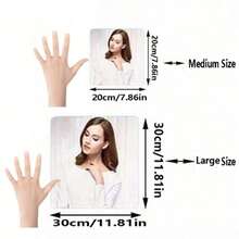 8pcs Acrylic Mirror Wall Stickers, 3D Square Self-Adhesive Decorative Mirrors, No Drilling Required, Easy Installation, Modern Wall Decor For Home Gym, Hallway, Living Room - Multicolor - View 7