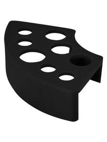 Wokaluo 8-Hole Fan-Shaped Plastic Tattoo Ink Holder, Tattoo Ink Cup Mixing Cup Rack Tray, Tattoo & Embroidery Ink Cups In Small, Medium And Large Sizes - Black - View 12