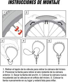 Piago Cámara para Bicicleta R20 24 26 29 X 2.125-2.40 Va 48mm - 1 - Ver 3