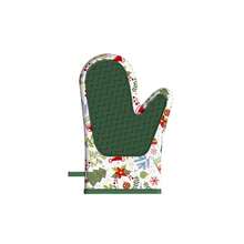 Guantes de cocina navideños resistentes al calor y antideslizantes para hornear y asar. - labor de retazos - Ver 6