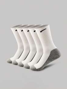 6 双男士时尚高品质低帮圆领踝袜，网眼透气多功能休闲男士船袜 - 彩色 - 查看 10