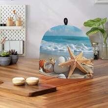 Starfish Tea Cosy For Teapot Cozy Beach Tea Cosy Kettle Dust Cover Teapot Dust Protector Home Kitchen Decorative Tea Cozies,Starfish - 海星 - 查看 5