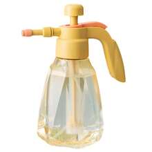 1.5L Hand Pump Spray Watering Can, Plant Mister Spray Watering Can Garden Plastic Sprayer For Succulents Bonsai Garden Flowers Plants Spout Water Can - Màu Mù tạt vàng - Xem 5