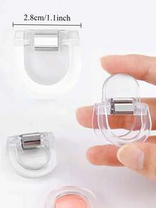 2/4/6pcs Invisible Leg Shortener Clips, Prevent Pants Legs From Dragging On The Ground, Hidden Seamless Leg Fixing Device, Suitable For Jeans And Pants, Waterproof, Portable - Multicolor - View 7