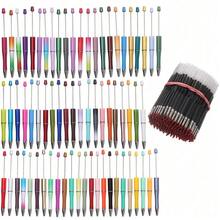 4Amazonia 10/20/50支/套串珠圆珠笔DIY套装 - DIY炫酷金属笔，适合学生、教师、毕业礼物 - 黑色墨水办公用品 - 彩色 - 查看 2