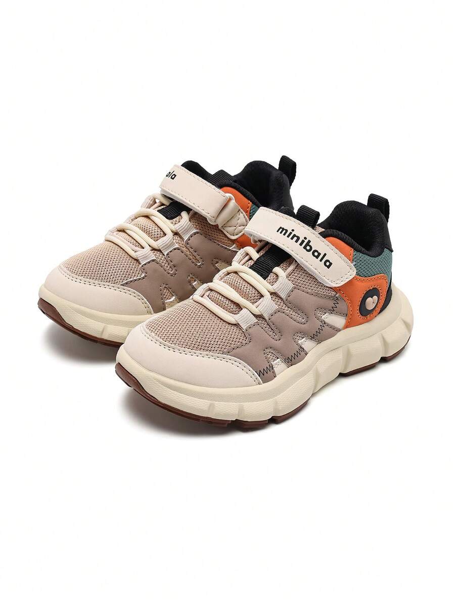 mini bala 儿童幼儿漆皮防滑减震运动鞋冬季新款