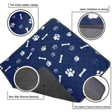 Washable Pet Pee Pads, Absorbent Leak Proof Puppy Pads, Reusable Pet Training Pads, Non-Slip Pee Pad For Dogs Cats, Housebreaking Aids, Washable Fabric, Absorbent Pads, Highabsorbency Material, Petsafe Materials, Cat Litter Pads, Indoor Pet Care,Gift, Present, Celebration - Multicolor - View 6