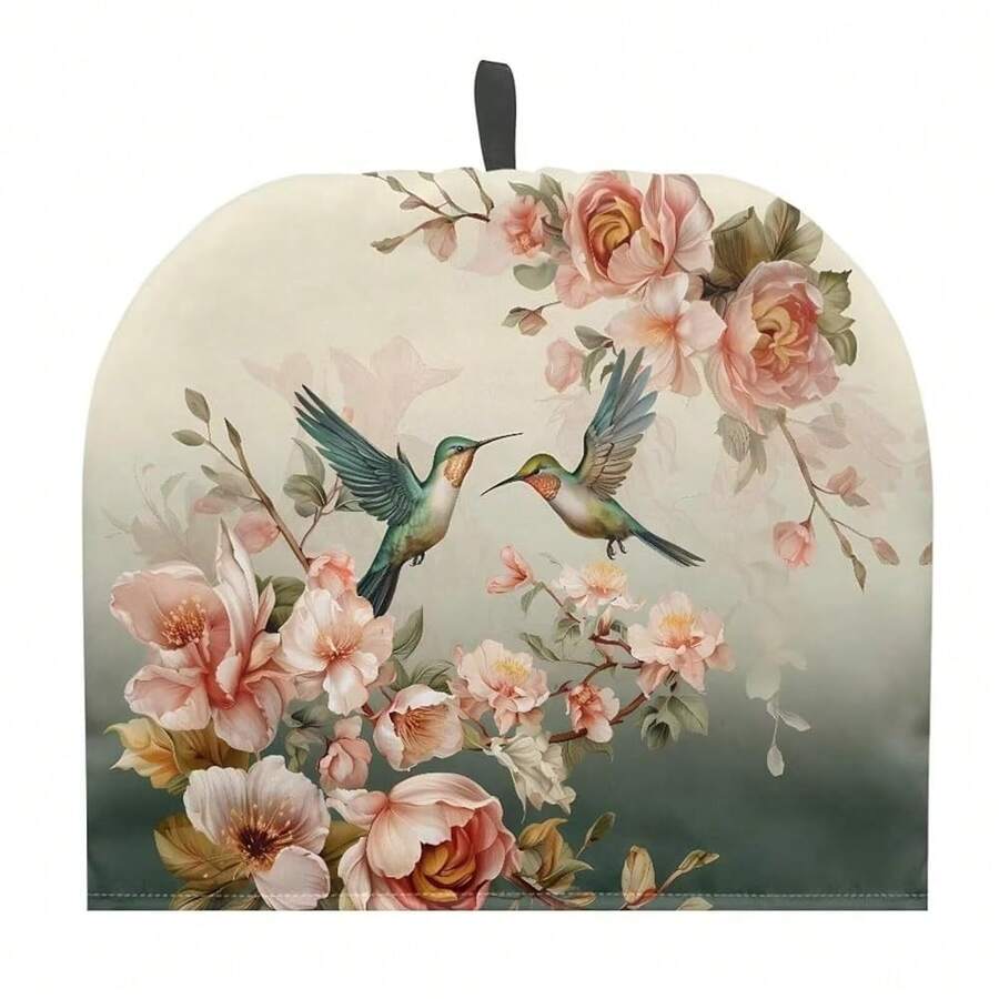 Hummingbird Flower Tea Cozy For Teapot Tea Insulated Cosy For Kitchen Accessory Tea Pot Cozy For Keeping Warm,HummingbirdFlower - HummingbirdFlower - View 1