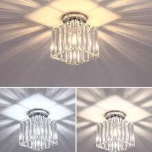 إضاءة سقف كريستالية عصرية بسيطة، مناسبة للممرات والردهات والمداخل والخزائن والشرفات، بطراز شمالي - أنماط متعددة - مشاهدة 11