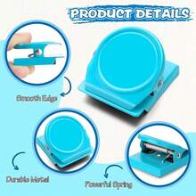 20 Pack Magnetic Clips, Colorful Magnet Clips, Cute Magnetic Clip Heavy Duty, Magnets Clip For Fridge, Strong Magnets With Clips For Refrigerator, Whiteboard,Locker, Photo Display, Note List,20Pack,Colors - màu sắc - Xem 4