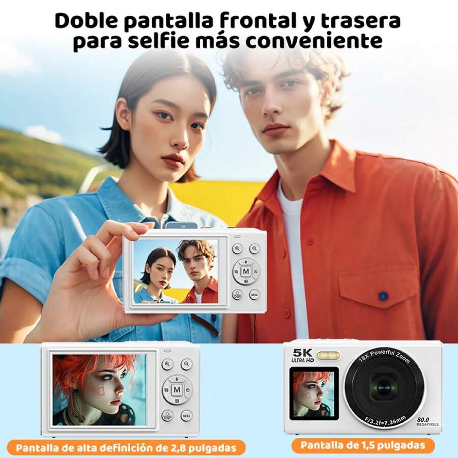 Camera - White - View 1