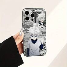 Diseño de estilo urbano juvenil rebelde de anime, una funda para teléfono a prueba de golpes y caídas que ofrece protección integral. Adecuado para la serie  16/15/14/13/12/11/X/XR/XS/8/7/SE Mini Plus Pro Max, perfecto como regalo para novios o novias. - Mezcla de colores - Ver 7