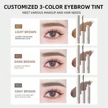 J.M.C.Y 防水眉毛染色凝胶，持久自然，棕色 - R01 LIGHT BROWN - 查看 4